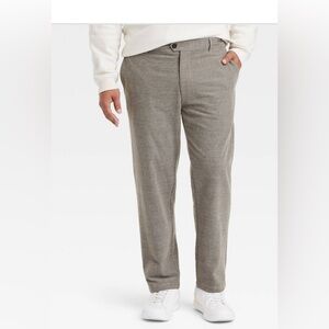 Houston White Adult Straight Plaid Suit Pants - Brown Sz XL